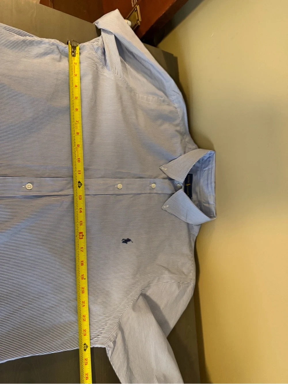 Polo by Ralph Lauren Light Blue Striped Button-Down Shirt